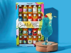 Gaveæske med Drinkmix: Mini Sampler - Thoughtfully