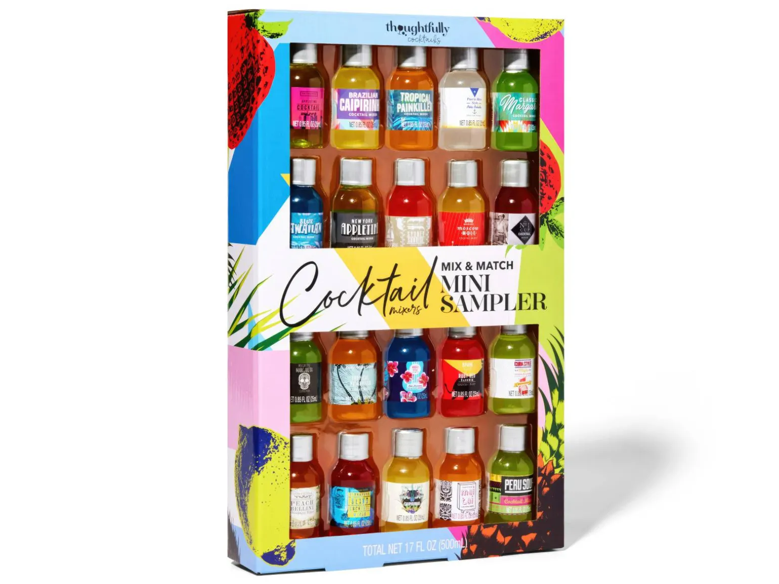 Gaveæske med Drinkmix: Mini Sampler - Thoughtfully
