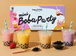 Gaveæske med Mini Boba Tea - Thoughtfully