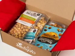 Gaveæske med Popcorn - Joe & Seph’s