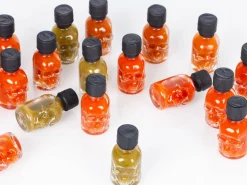 Gaveæske med Stærke Saucer: Inferno Tasting Flight - Thoughtfully