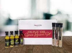 Gaveæske Olive Oil Spice Infusion Set - Thoughtfully