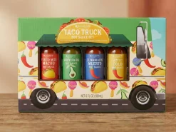 Gaveæske Taco Truck Hot Sauce Set - Thoughtfully