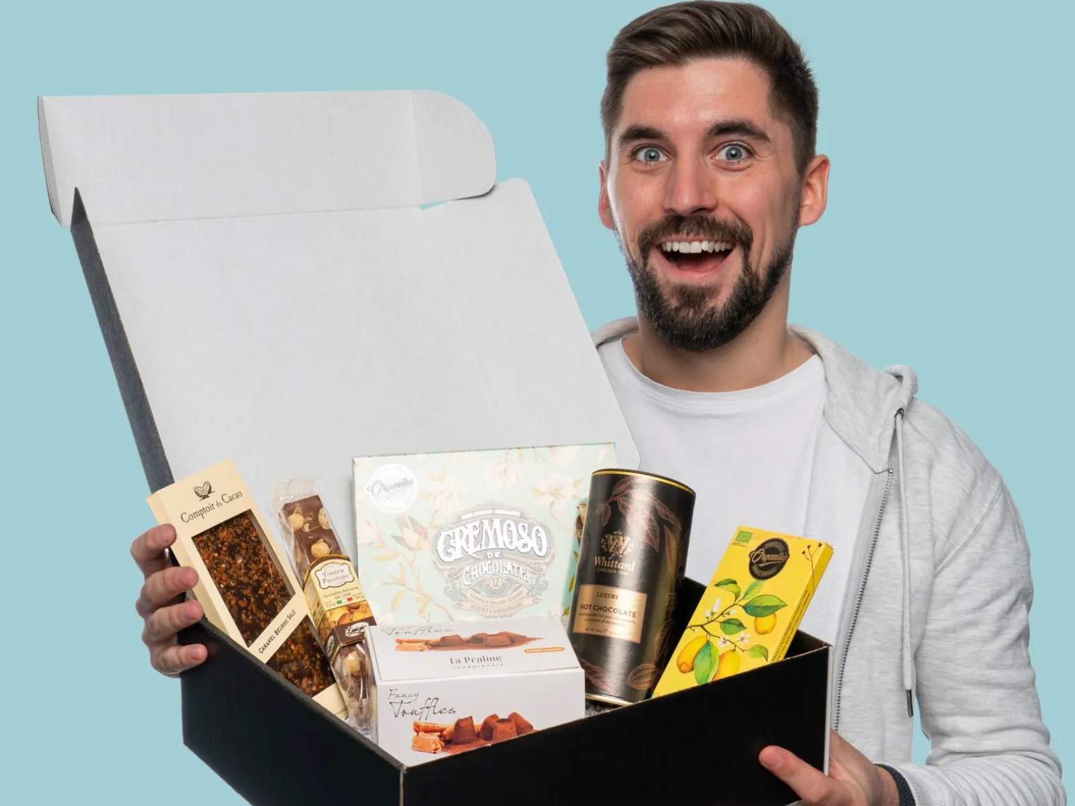 Gaveæske til chokoladeelskeren