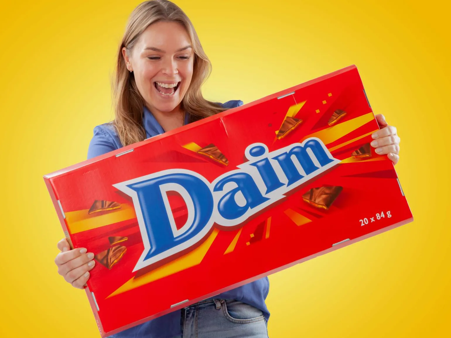 Gigantisk Chokolade Daim