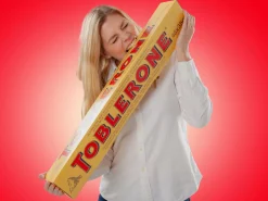 Gigantisk Chokolade Toblerone