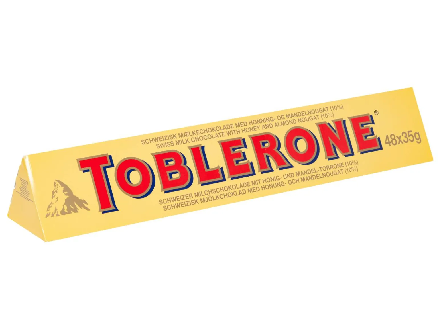 Gigantisk Chokolade Toblerone