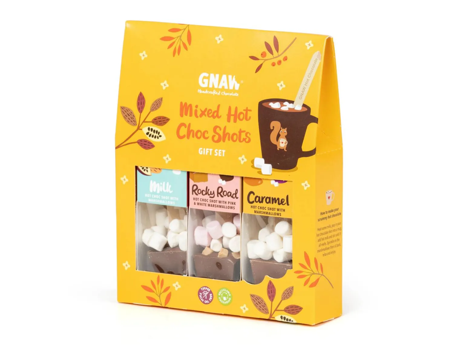 Gnaw Varm Chokolade på Pind 3 stk