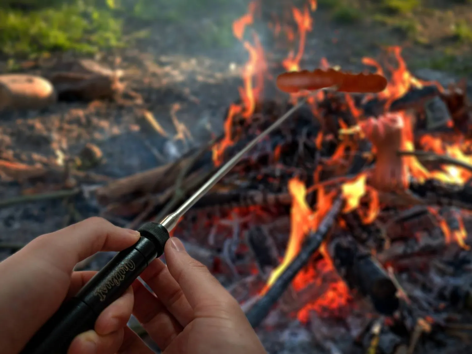 Grillgaffel med Teleskopskaft 2-pak - Outlust