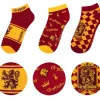 Harry Potter ankelsokker 3-pak - Gryffindor