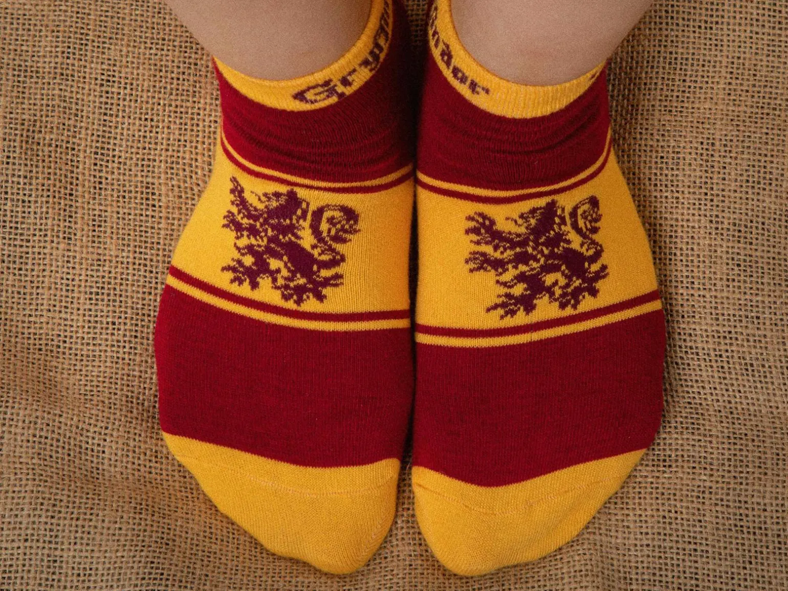 Harry Potter ankelsokker 3-pak - Gryffindor