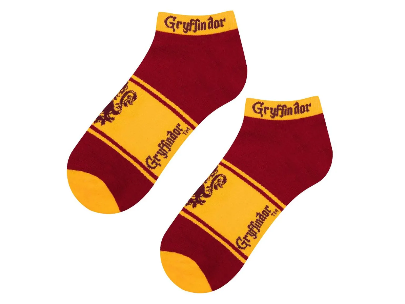 Harry Potter ankelsokker 3-pak - Gryffindor