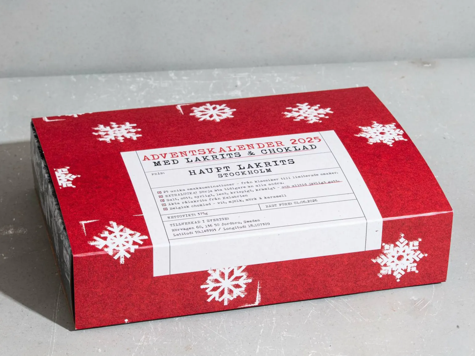 Haupt Lakrids Julekalender