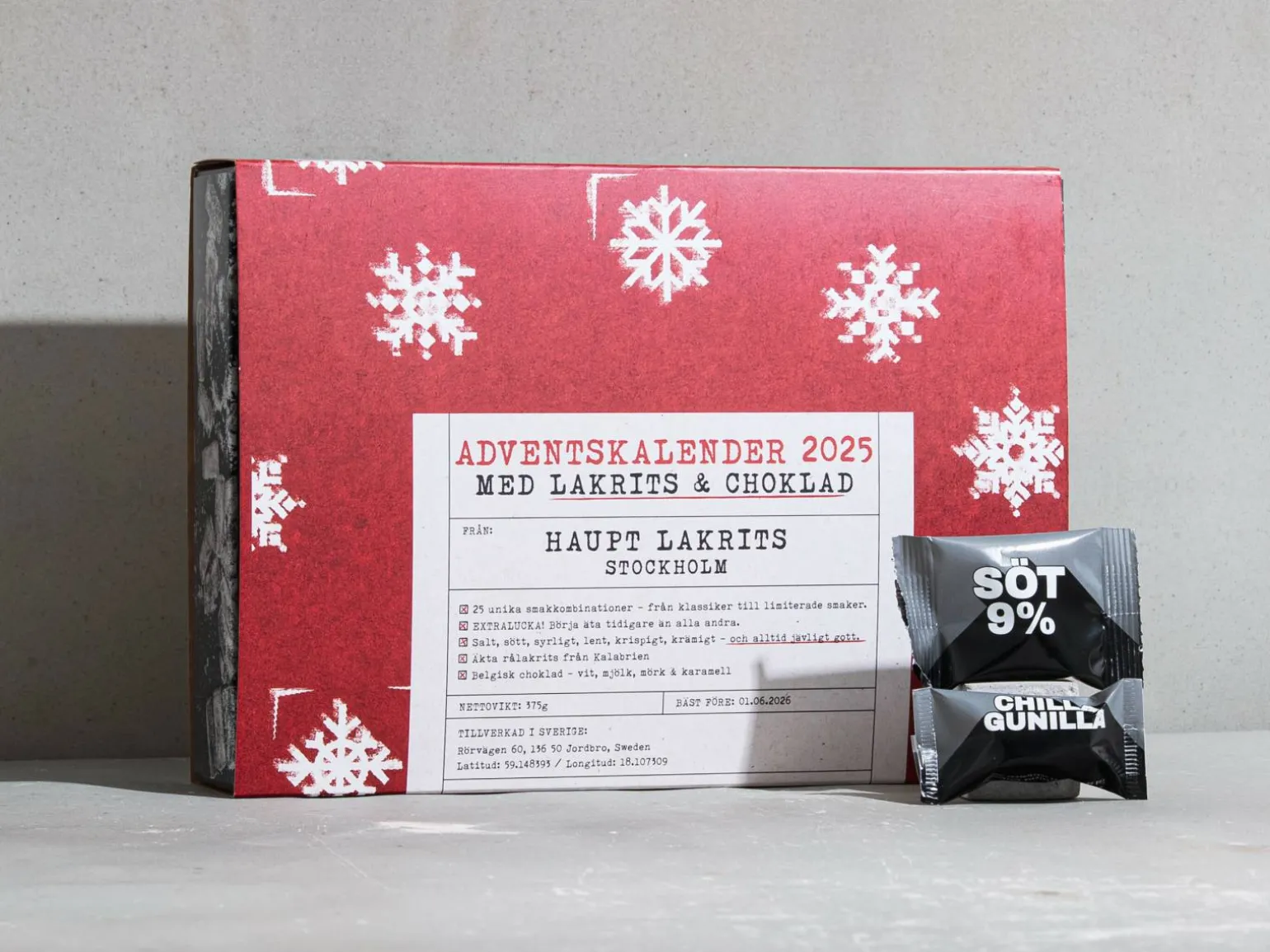 Haupt Lakrids Julekalender