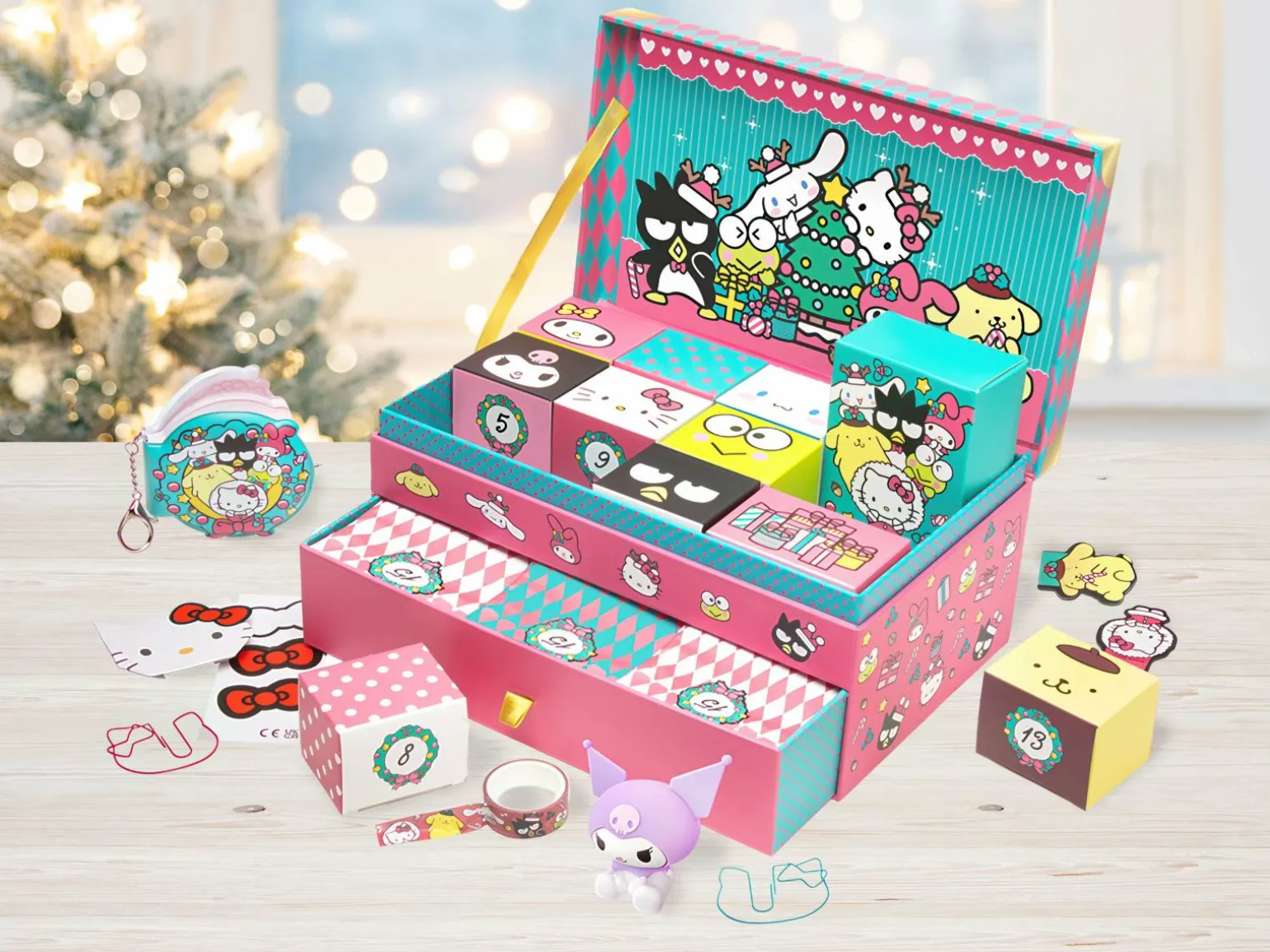 Hello Kitty Julekalender Samlerbox
