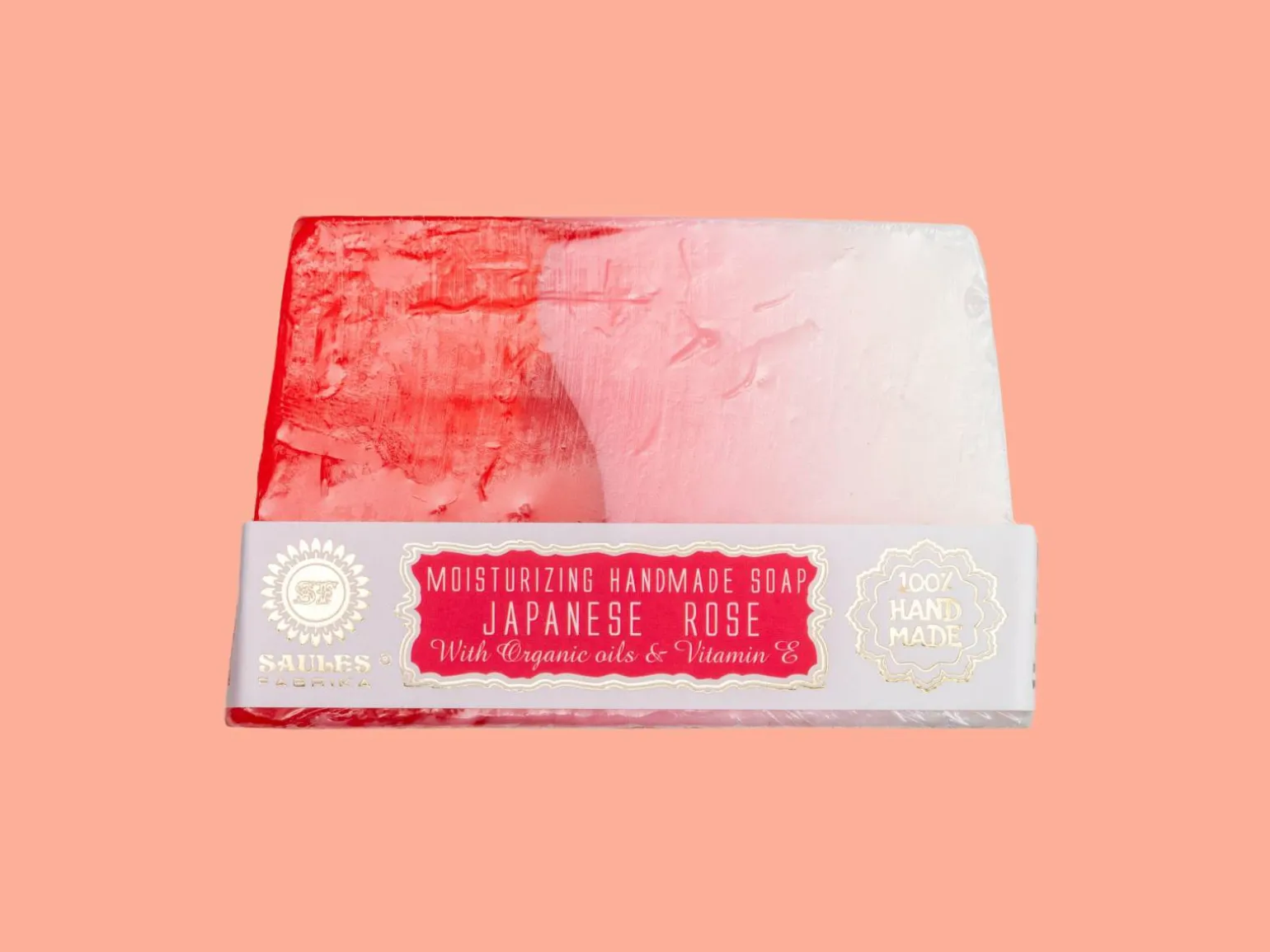 Håndlavet Sæbe - Japanese Rose - Saules Fabrika