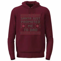 Hoodie med Egen Tekst - Juledesign