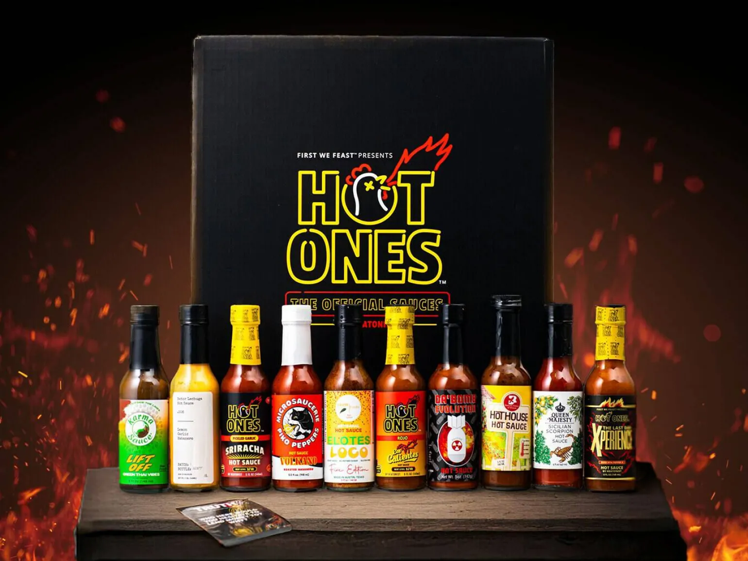 Hot Ones Season 27 Gaveæske