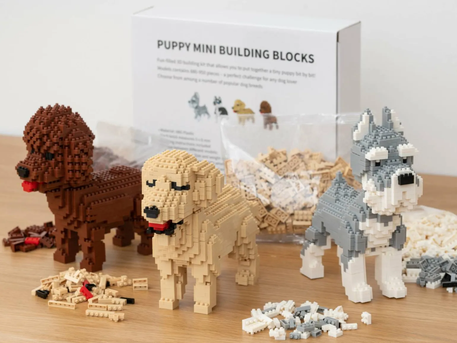 Hundehvalp Mini 3D-byggesæt