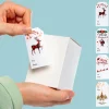 Juleetiketter - Hvide