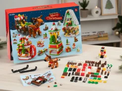 Julekalender med Byggeklodser