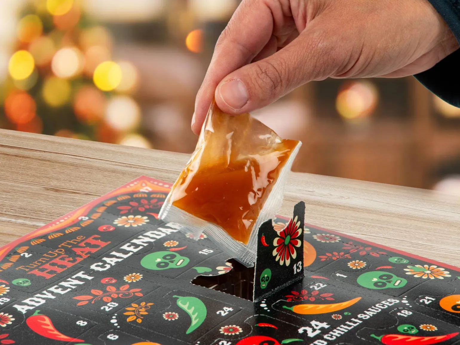 Julekalender med Chilisaucer