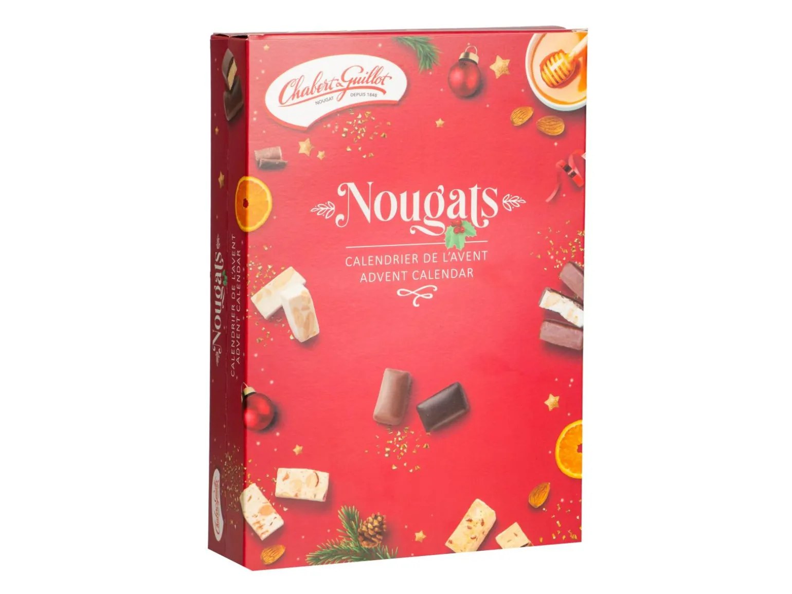 Julekalender med Fransk Nougat - Chabert & Gulliot