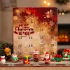 Julekalender med julepynt