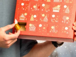 Julekalender med Kaffekapsler
