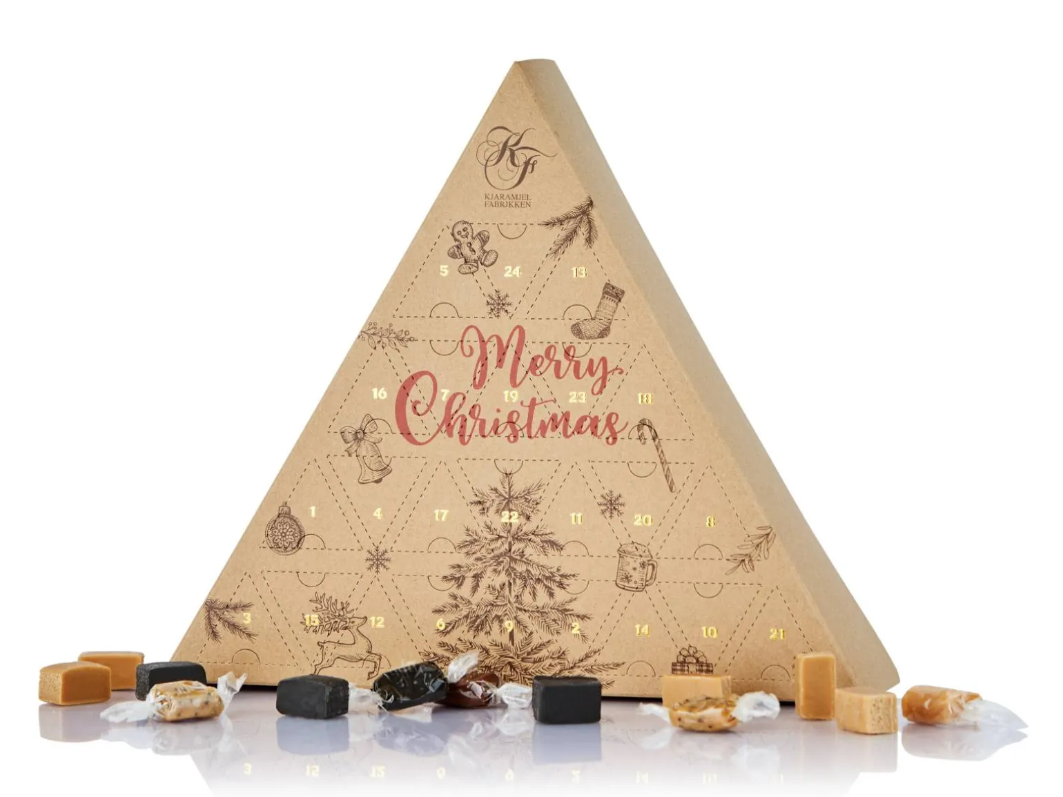 Julekalender med Karameller - Karamelfabrikken