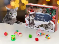 Julekalender med Kattelegetøj
