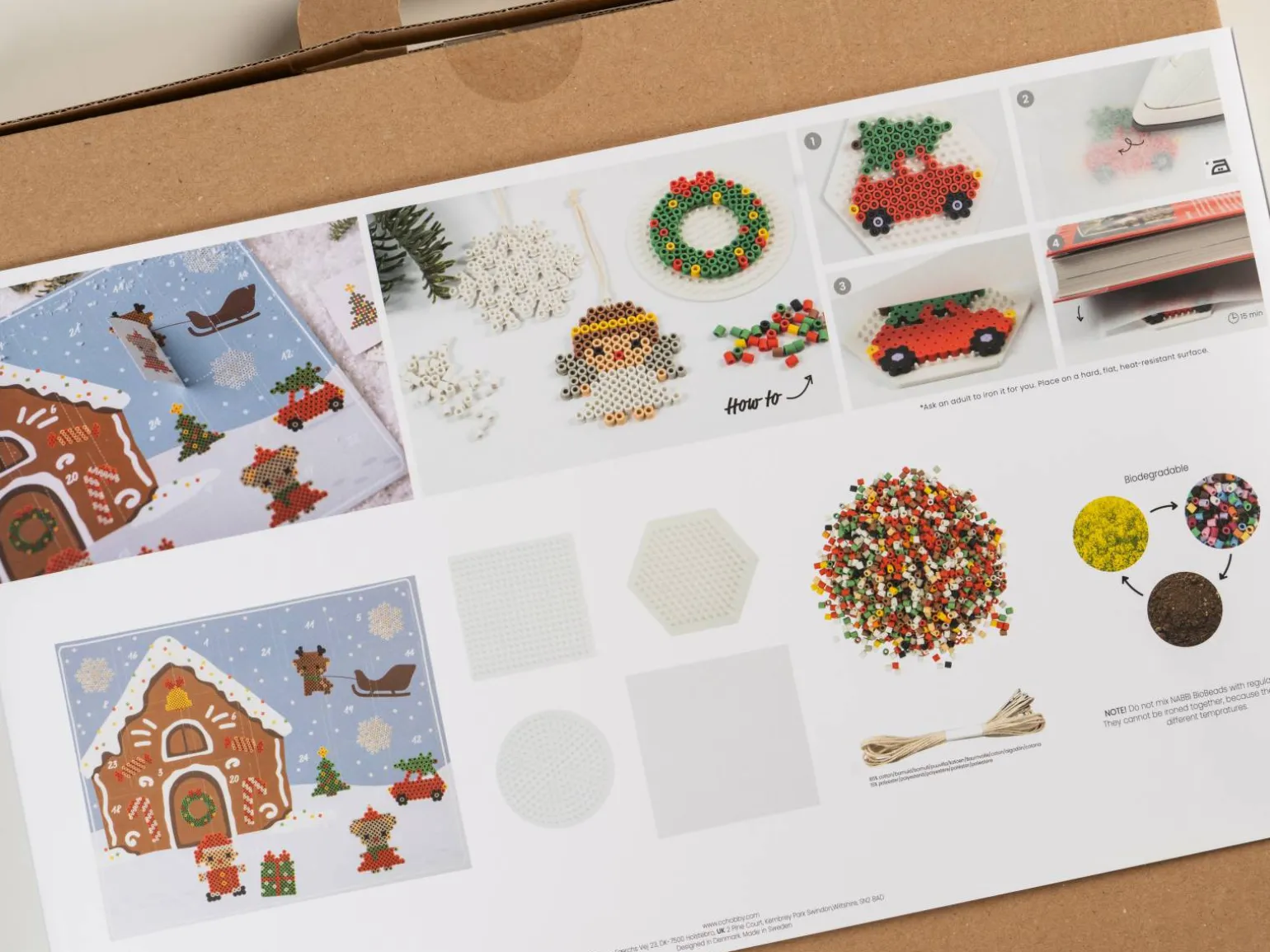 Julekalender med Kreativt Hobbyarbejde: Perler