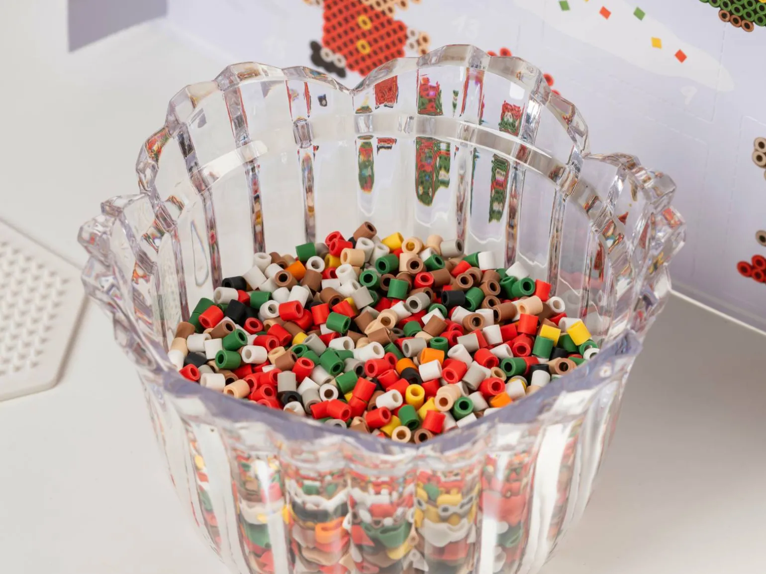 Julekalender med Kreativt Hobbyarbejde: Perler