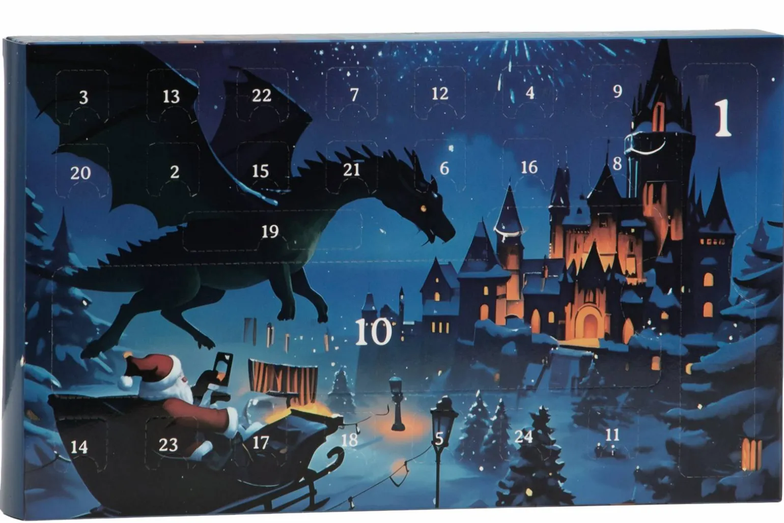 Julekalender med rollespilsterninger