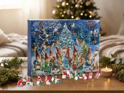 Julekalender med små pyntenisser