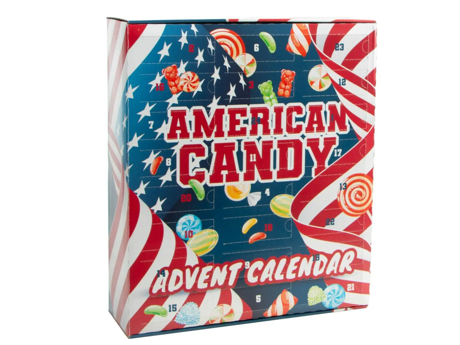 Julekalender med USA-slik