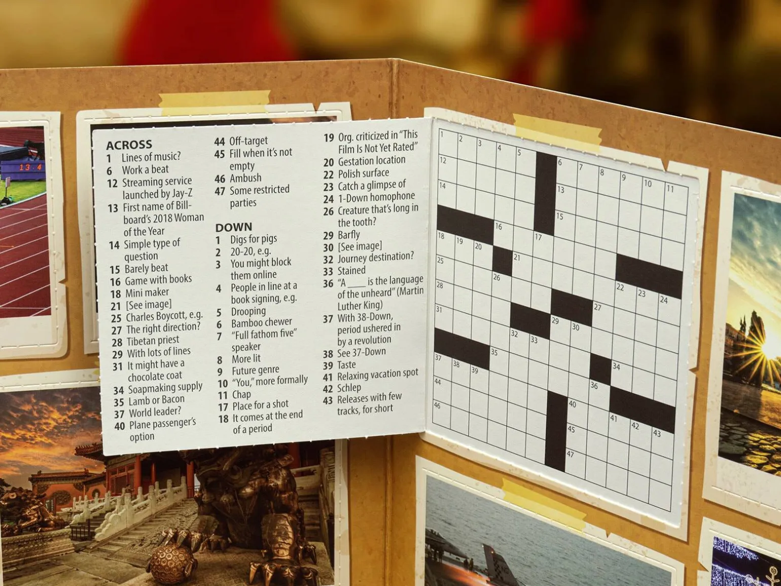 Julekalender til Kryds-og-tværs Elskere (Engelsk)