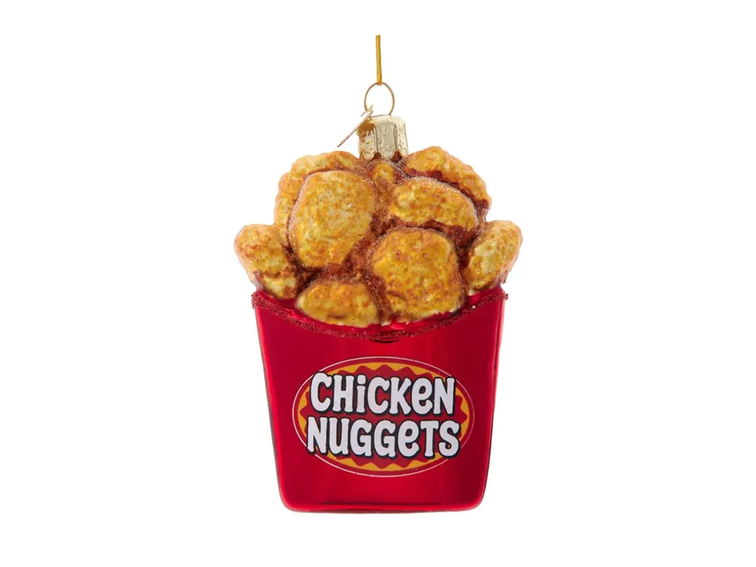 Juletræspynt Chicken Nuggets