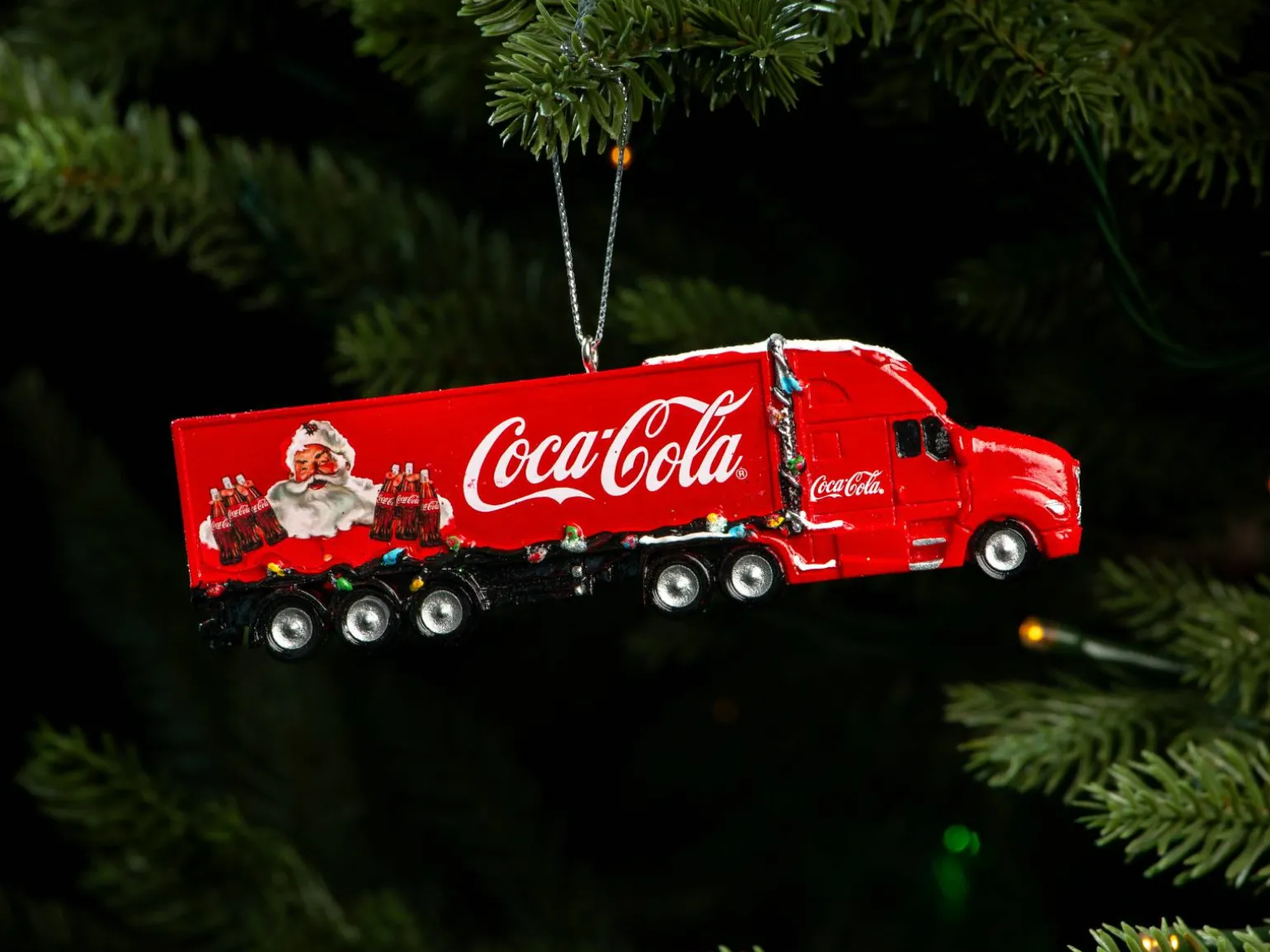 Juletræspynt Coca-Cola Lastbil