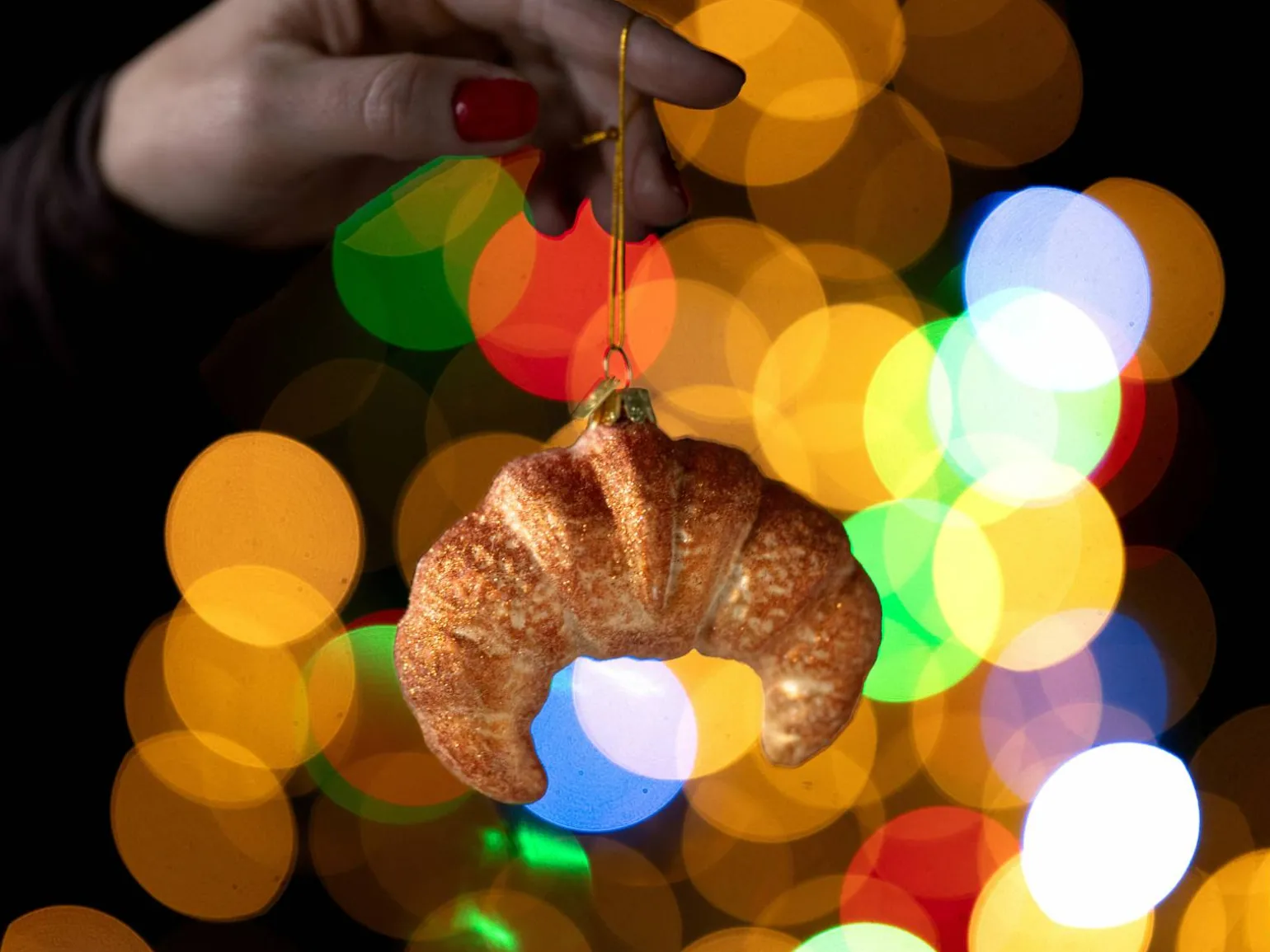 Juletræspynt Croissant
