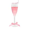 Juletræspynt Rosa Champagne Glas