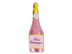 Juletræspynt Rosé Champagneflaske