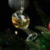 Juletræspynt Vinglas Hvidvin