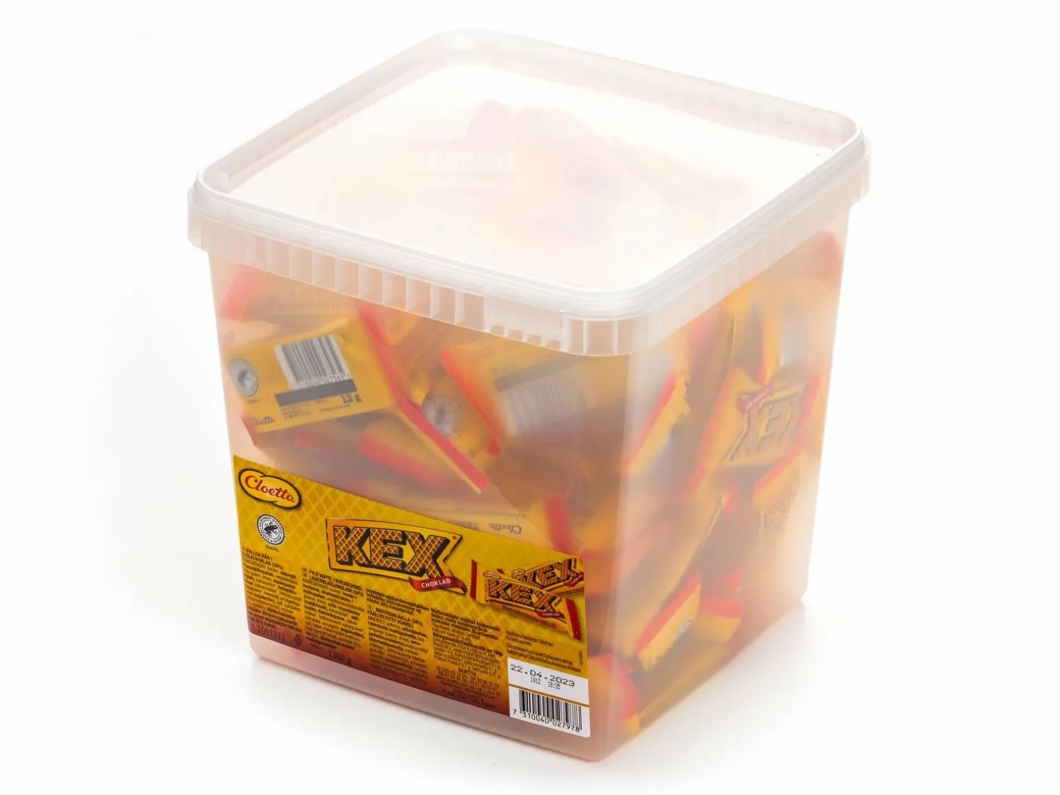 Kikschokolade Mini Bland-selv slik i kasser 1,3 kg
