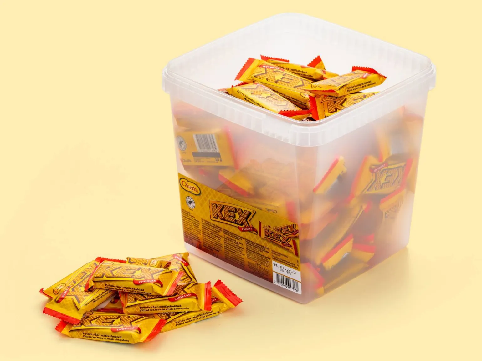 Kikschokolade Mini Bland-selv slik i kasser 1,3 kg