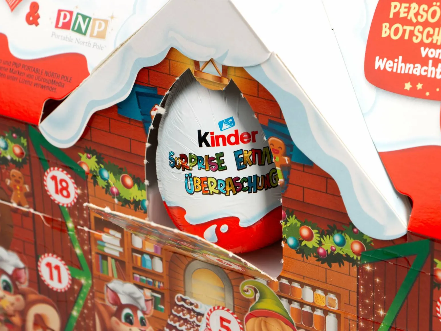Kinder Julekalender Hus