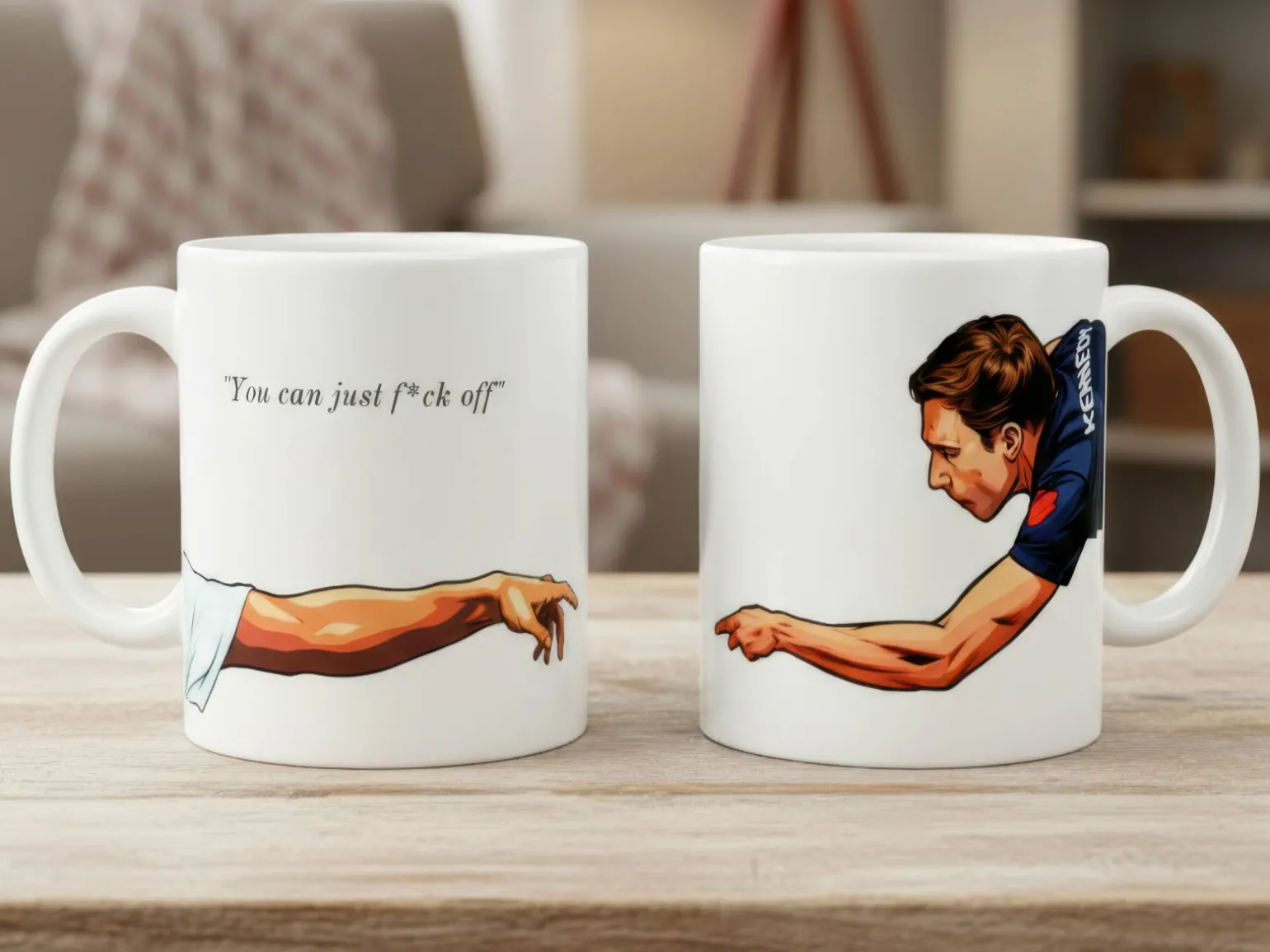 Krus med Egen Tekst - Curling