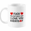 Krus med Tryk - F*ck Valentines Day