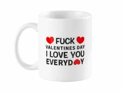 Krus med Tryk - F*ck Valentines Day