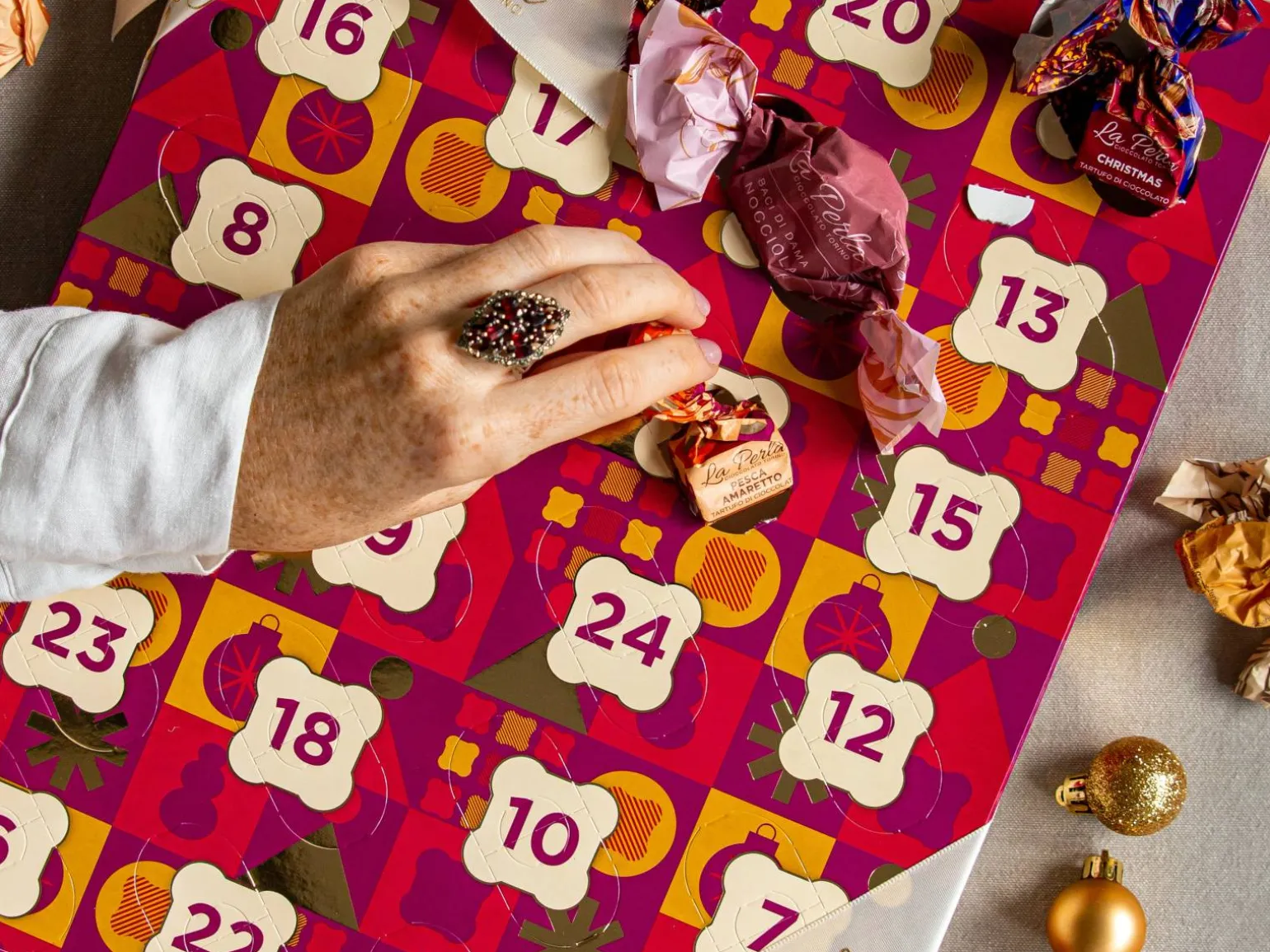 La Perla eksklusiv chokoladekalender